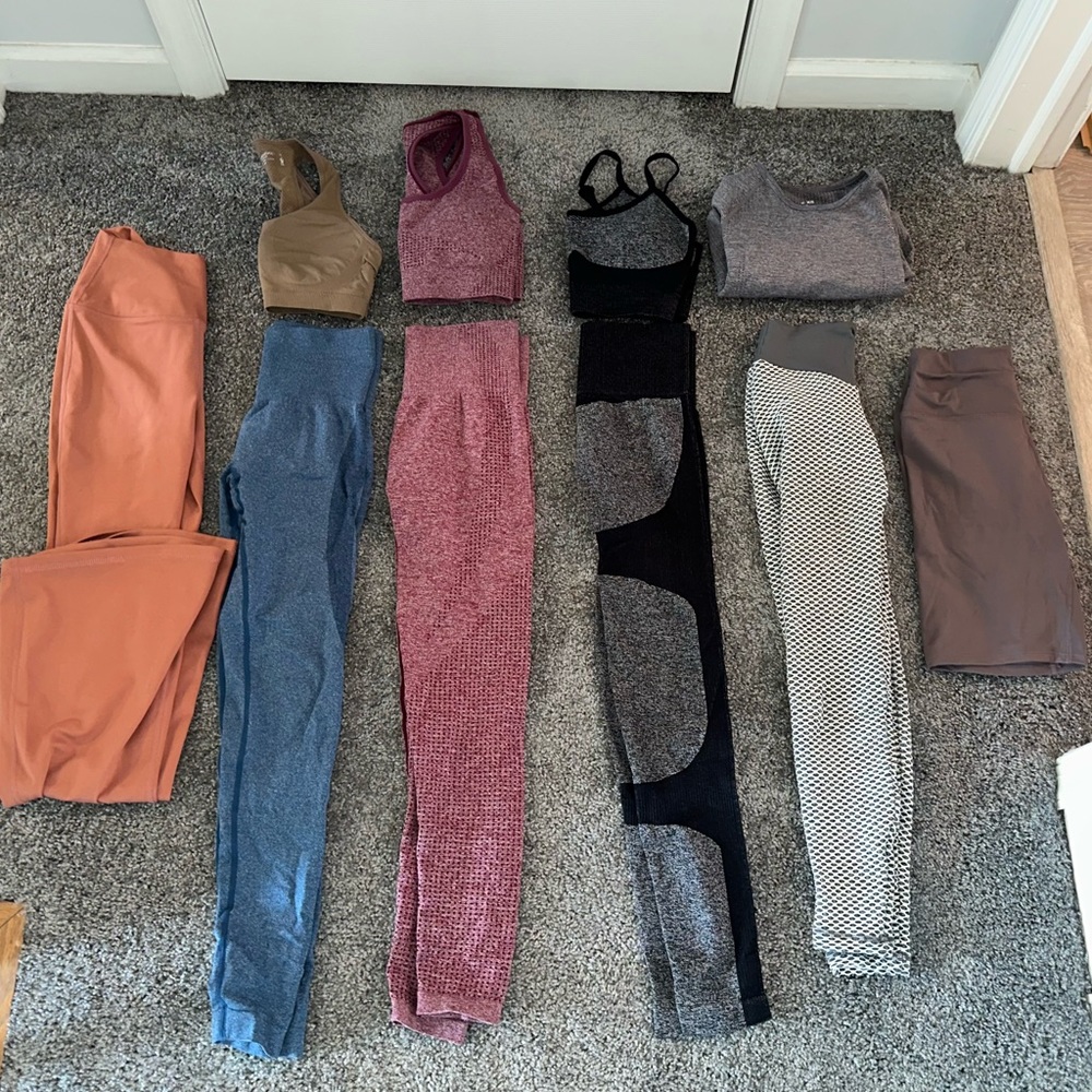 Mix of Workout Clothes